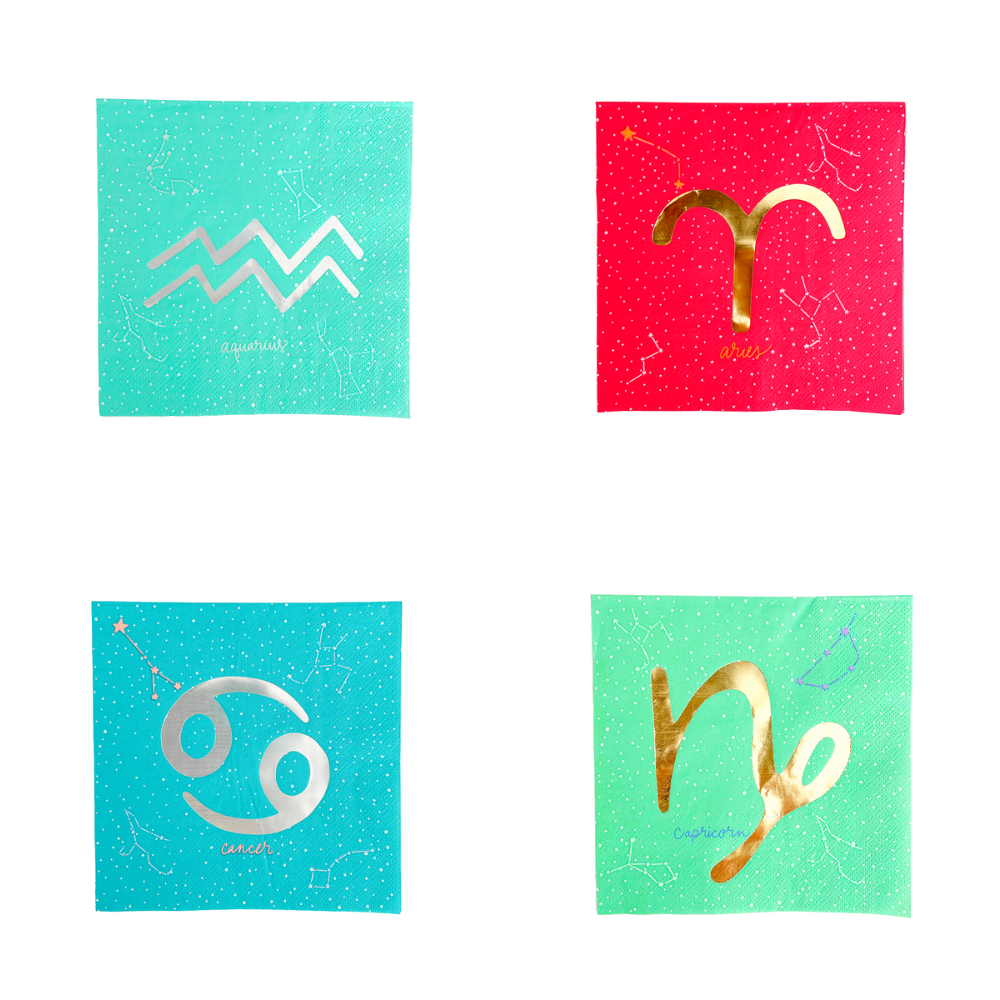 Zodiac Large Napkin Case Pack, Jollity & Co