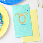 Zodiac Taurus Guest Napkins, Jollity & Co