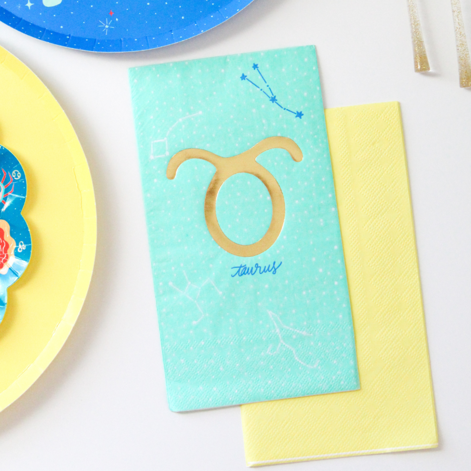 Zodiac Taurus Guest Napkins, Jollity & Co