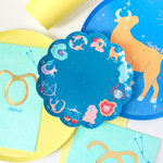 Zodiac Dessert Plates, Jollity & Co