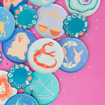 Zodiac Dessert Plates, Jollity & Co