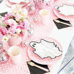 Ghost Dessert Plates