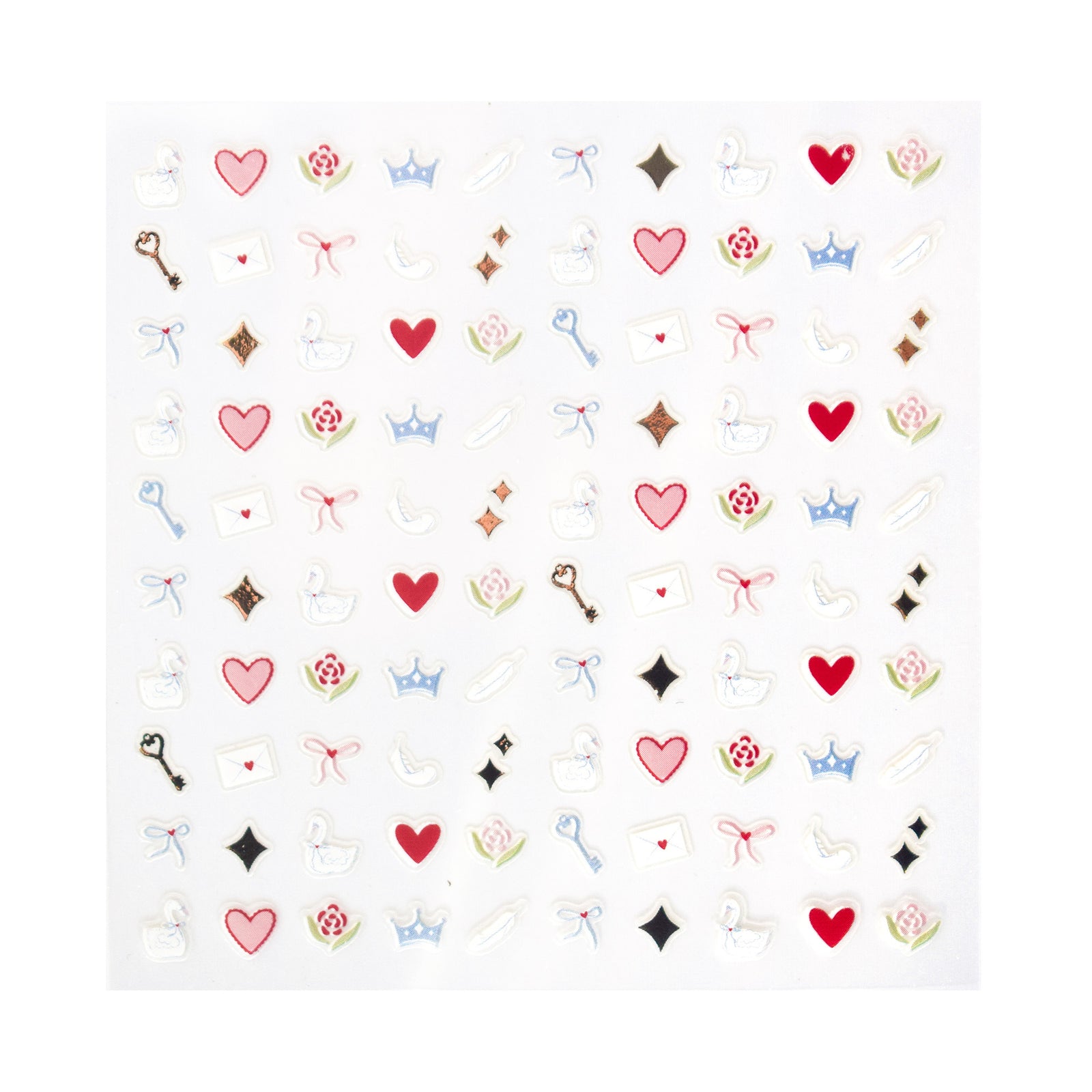 Love Birds Nail Stickers