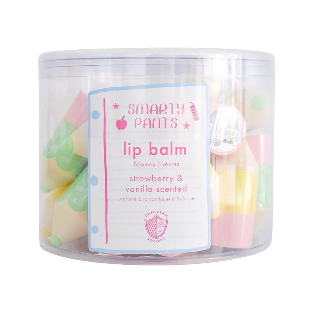 Smarty Pants Mixed Pencil Lip Balm - Case Pack of 24