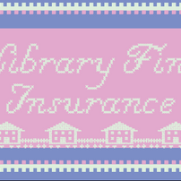 Library Fine Insurance Tin Coin Bank