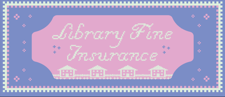 Library Fine Insurance Tin Coin Bank