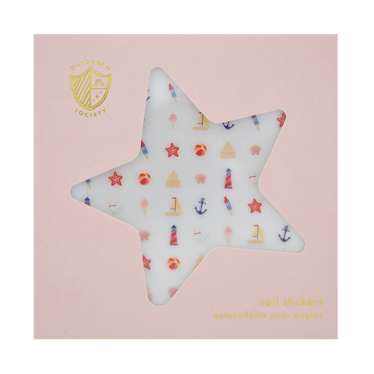 Seaside Nail Stickers, Daydream Society
