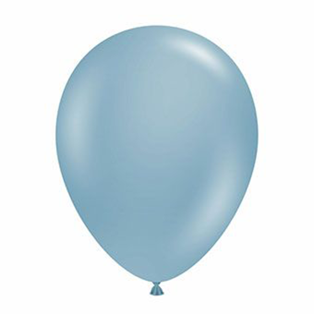 Latex Balloon, Blue Slate