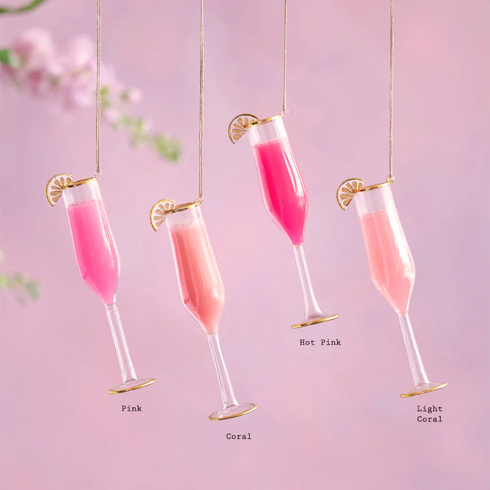 Champagne Cocktail Ornament - 4 Style Options – Jollity & Co