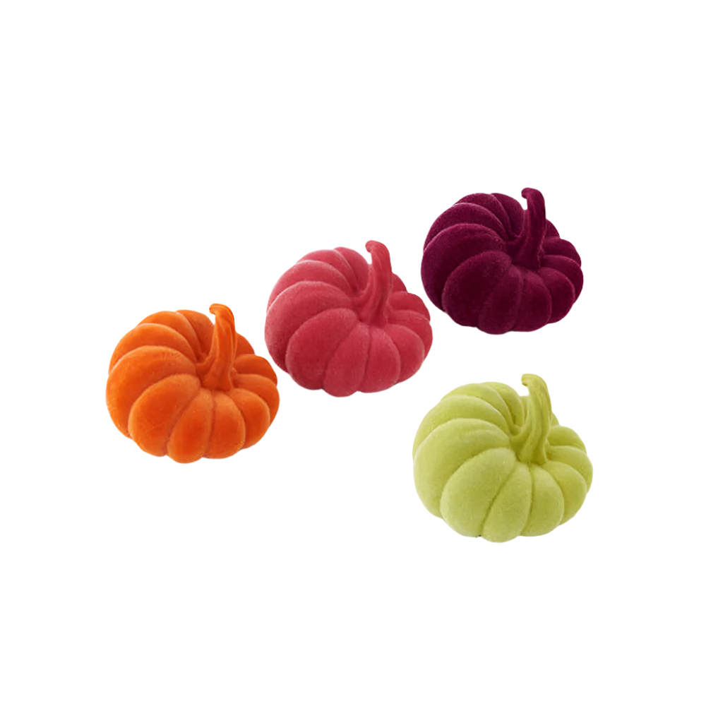 Flocked Pumpkin- 4 Style Options, Shop Sweet Lulu