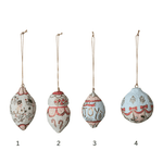 Hand-Painted Paper Mache Ornament - 4 Style Options, Shop Sweet Lulu