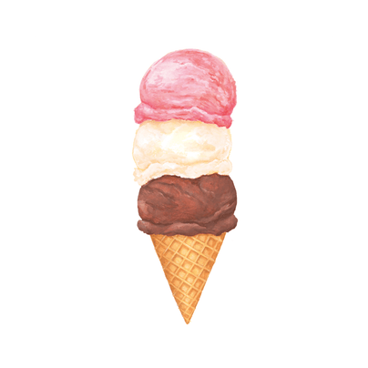 Ice Cream Treat Table Accents