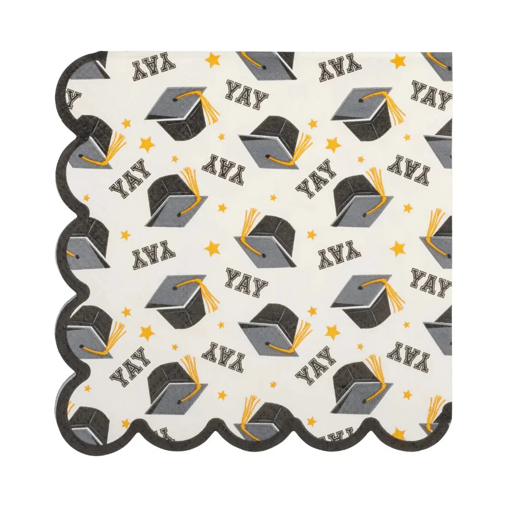 My Mind's Eye Yay Cap Pattern Cocktail Napkins, Shop Sweet Lulu