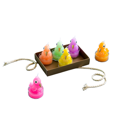 Rainbow Crow T-Light Set