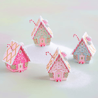 Rainbow Ginger Cottage Ornament - 4 Color Options, Shop Sweet Lulu