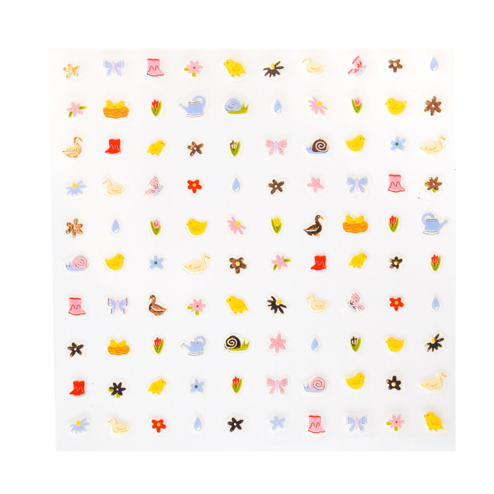 Silly Goose Nail Stickers