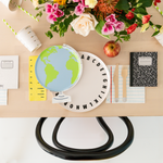 Smarty Pants Globe Large Plates