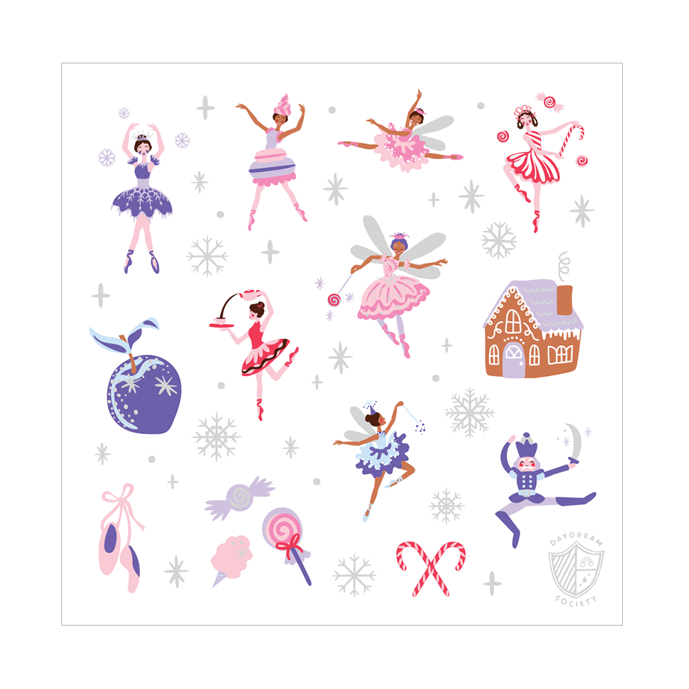 Christmas Sticker Sheets - Choose from 8 Styles