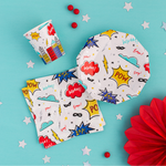 Superhero small plates from Daydream Society