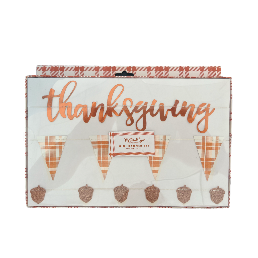Thanksgiving Banner Set