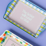 The Butler Will Tend To That Metal Trinket Tray