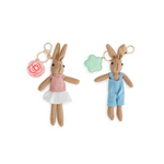 Bunnies In The Garden Bunny Keychain Lip Balm - Case Pack of 12