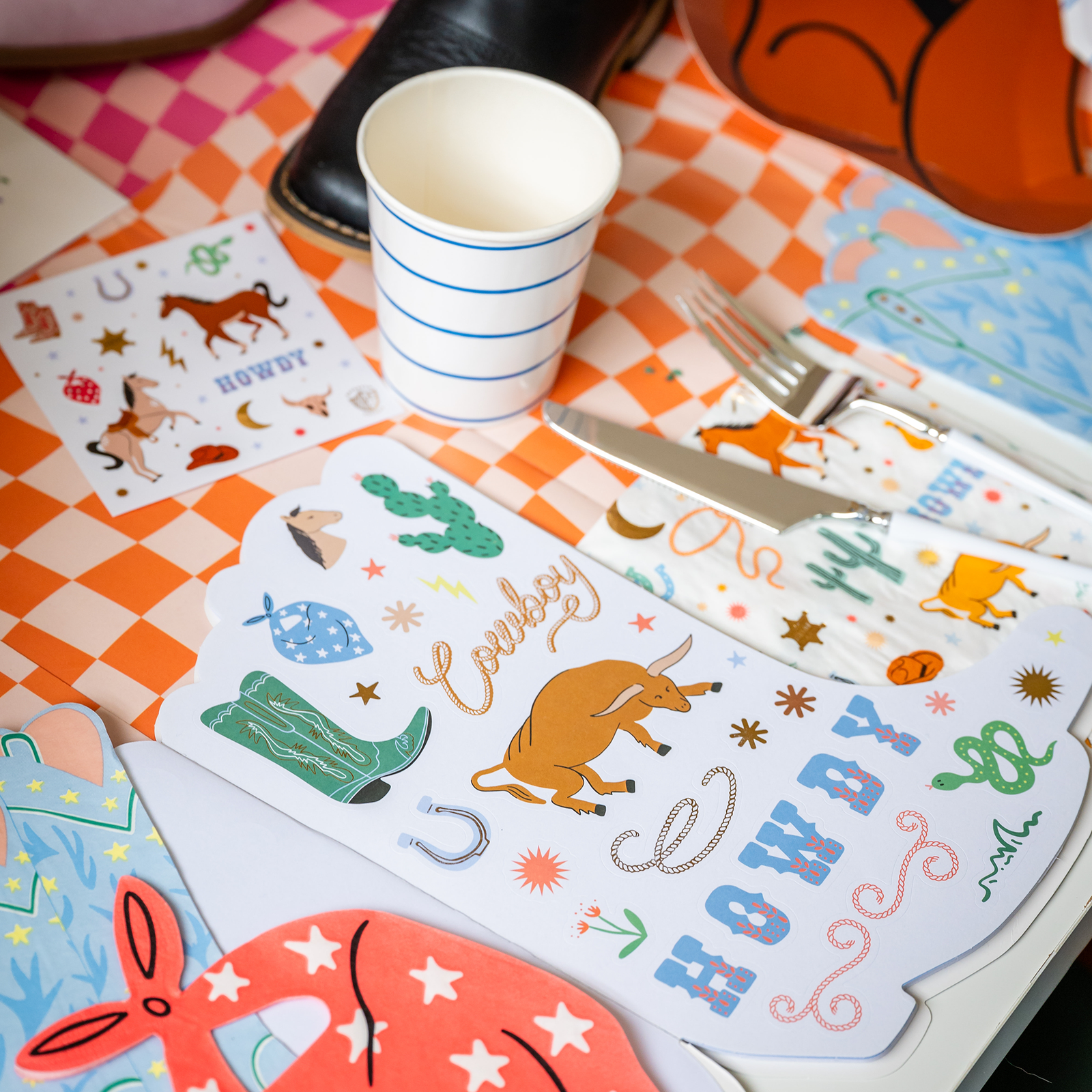 Yeehaw Sticker + Sketch Book, Daydream Society