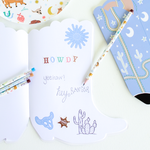 Yeehaw Sticker + Sketch Book, Daydream Society