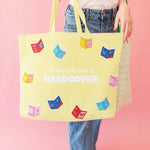 Handle Me Like A Hardcover Canvas Tote Bag
