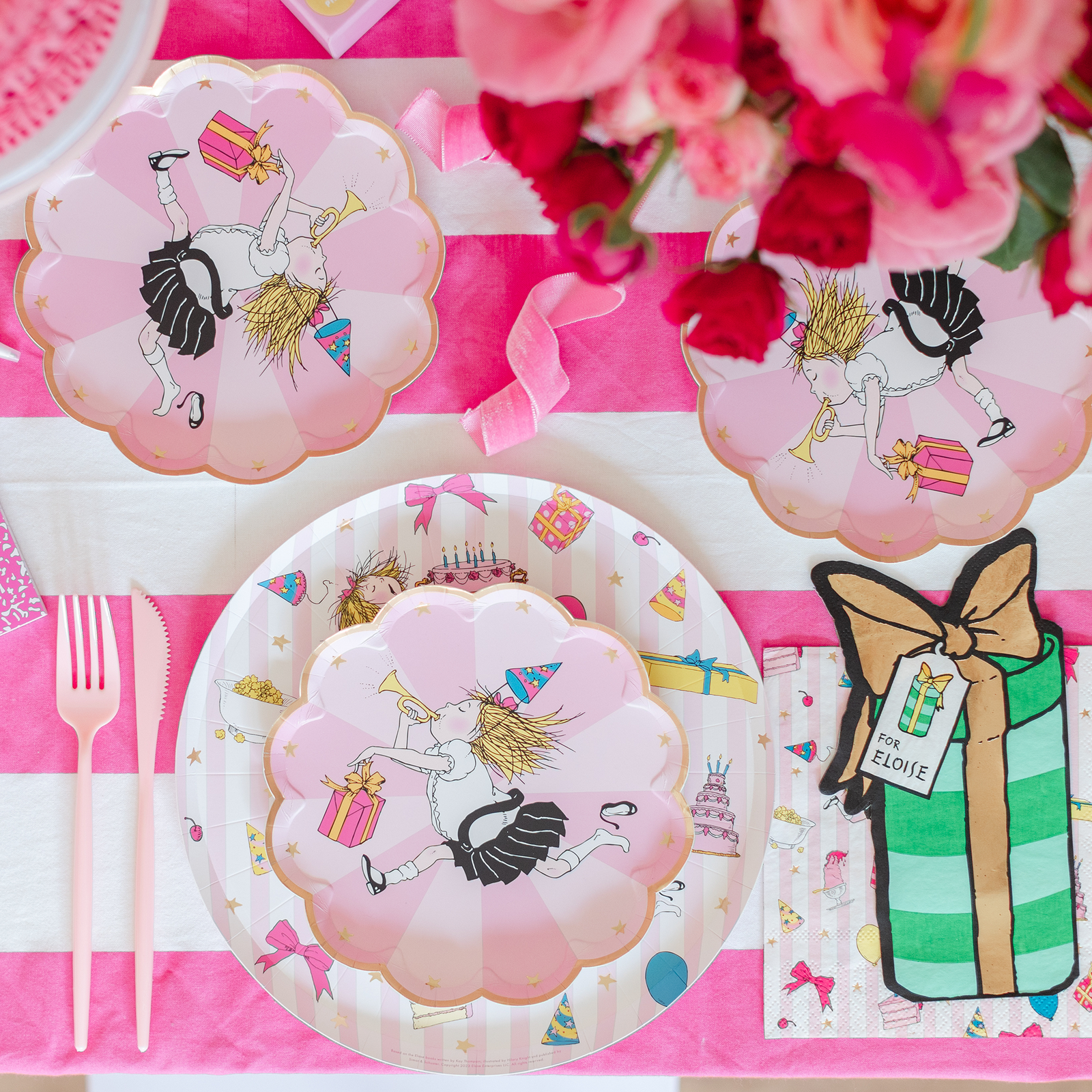 Eloise Birthday Large Plates