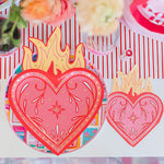 Flaming Heart Sticky Notes
