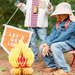 Camp Explorer Lets Get Lost Canvas Banner