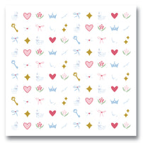 Love Birds Nail Stickers