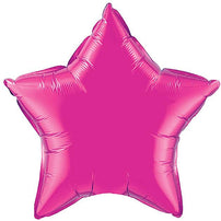 20" Magenta Foil Star Balloon available at Shop Sweet Lulu