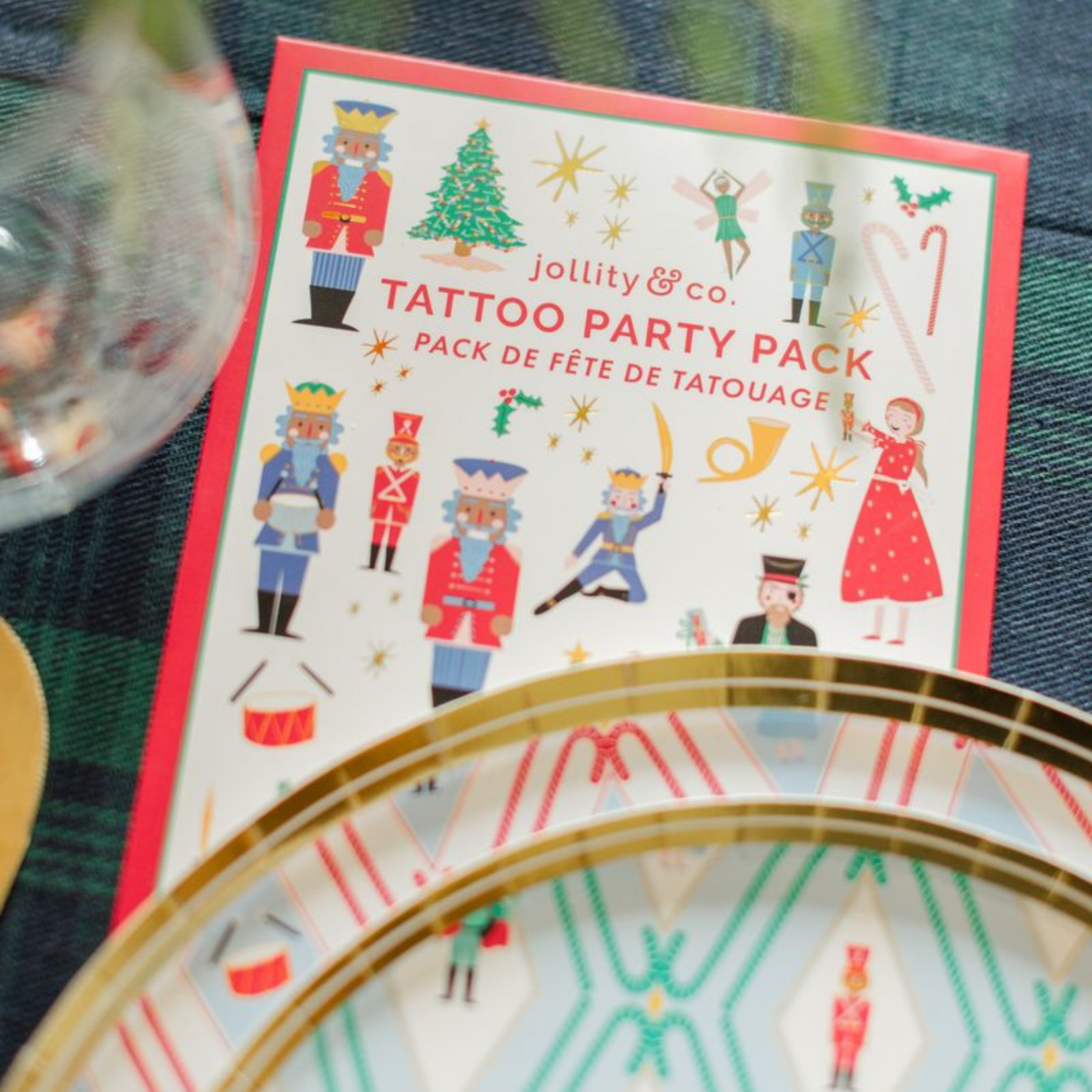 Nutcracker Tattoo Party Pack, Jollity & Co