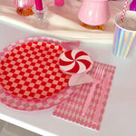 Red Peppermint Napkins