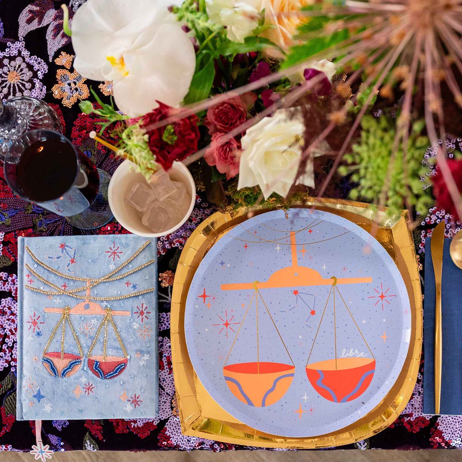 Zodiac Libra Nail Stickers