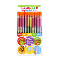 Scented Pencil Toppers - Party Animal