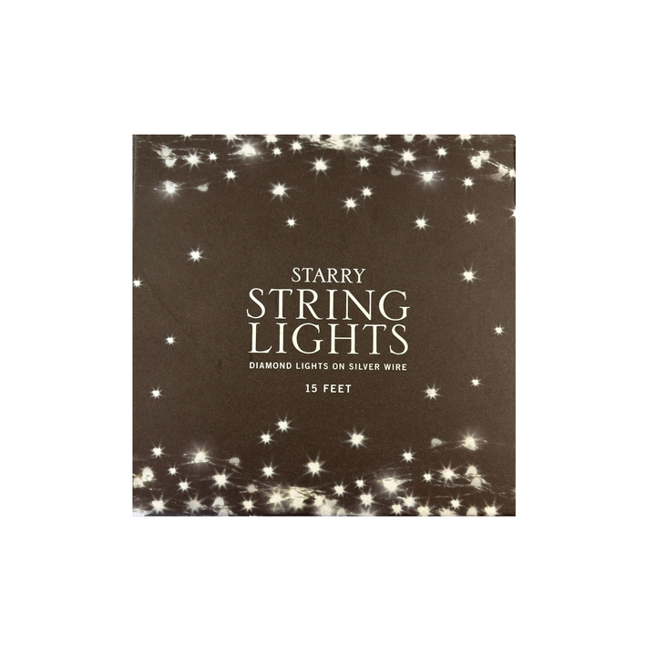 Diamand Starry String Lights - 15 feet