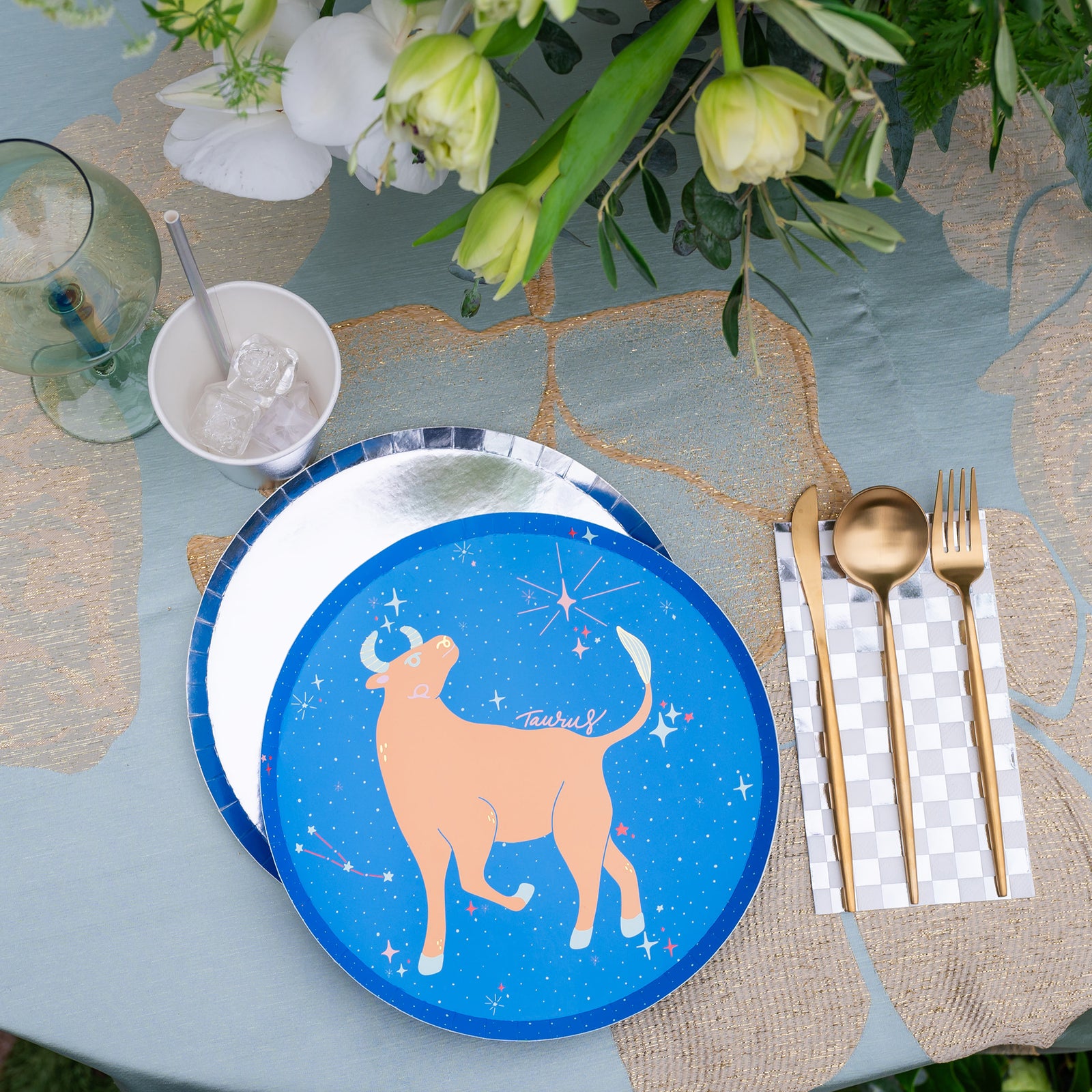 Zodiac Taurus Nail Stickers