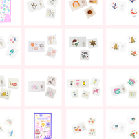 Party Temporary Tattoos - Choose from 40 Styles