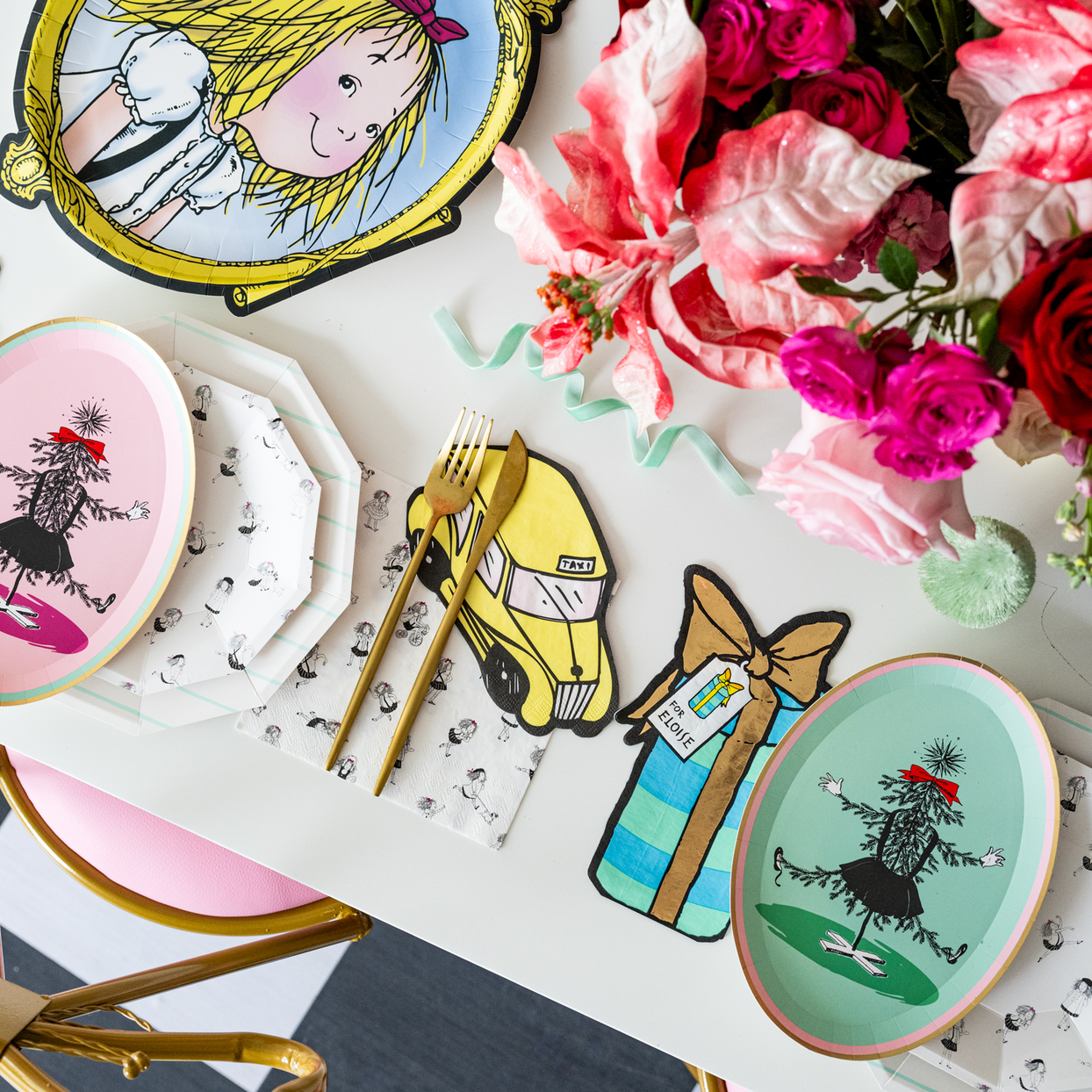 Eloise Christmas Large Plates