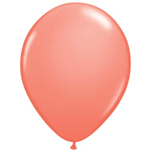 Latex Balloon, Coral