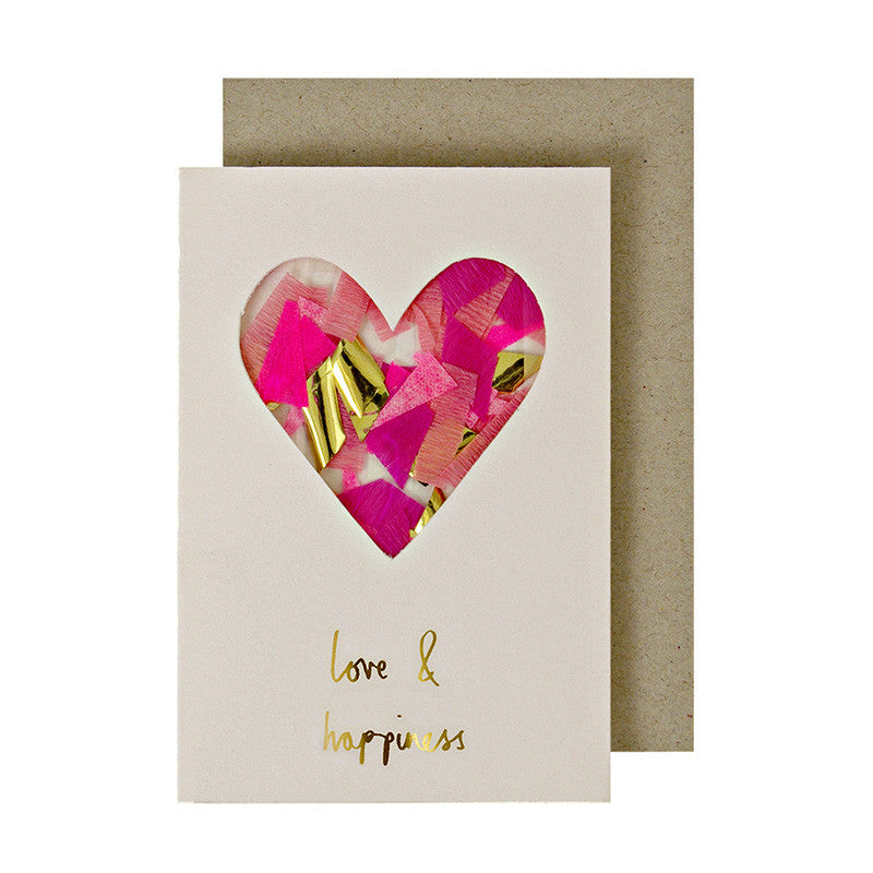 Love & Happiness Gift Enclosure Card