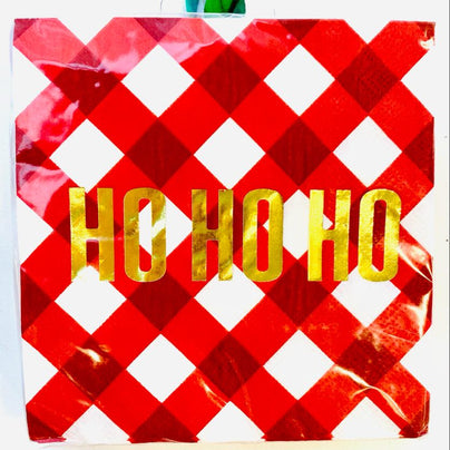 "Ho Ho Ho" Cocktail Napkins