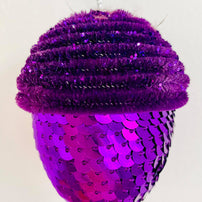 Sequin Acorn Ornaments