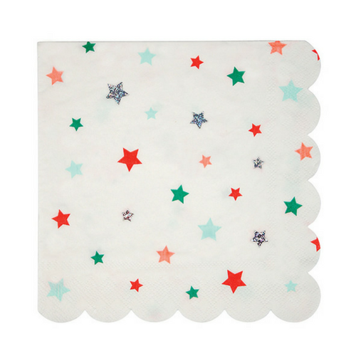 Bright Star Pattern Large Napkins