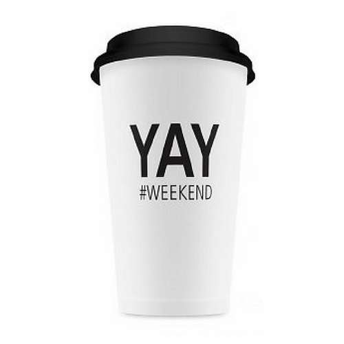 "Yay" Paper Coffee Cups