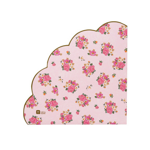 Pink Floral Napkins