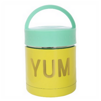 cute stainless steel snack container for kids or adults
